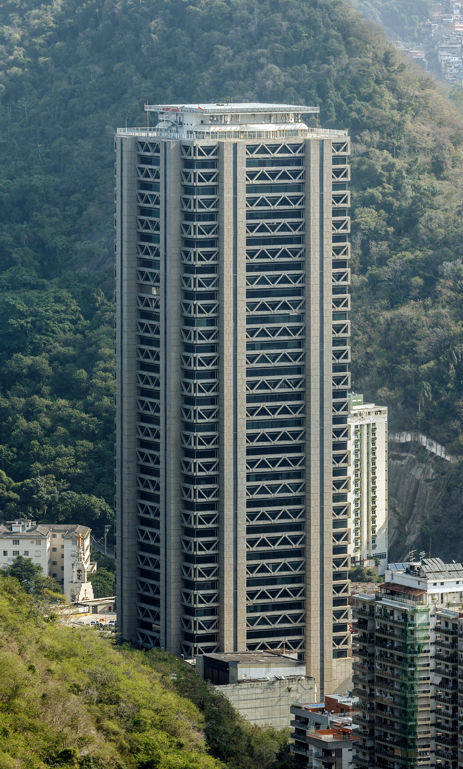 Rio Sul Center, Rio de Janeiro - View from Morro da Urca. © Mathias Beinling